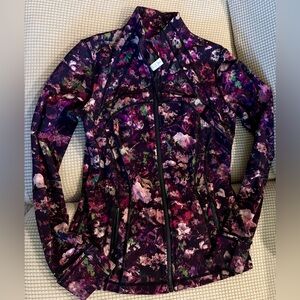 NWOT Lululemon Define Jacket in the "Floral Illusion Purple"